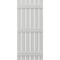 Ekena Millwork Americraft 6-Board, 3 Batten Exterior Real Wood Spaced Board-n-Batten Shutters, ARW401SB623X77STH, PR ARW401SB623X77STH - alternate 2